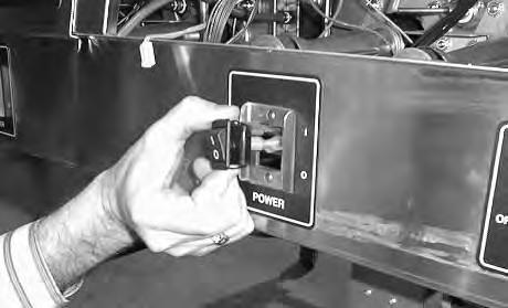 If not connected properly, damage to the board could result. 2-5. POWER SWITCH 1. Remove electrical power supplied to fryer.  Remove control panel. 2. Label and remove the wires from the switch.
