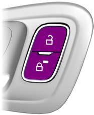Locks LOCKING AND UNLOCKING Power Door Locks The power door lock control is on the driver and front passenger door panels. E184784 A B A B Unlock. Lock. Remote Control You can use the remote control at any time while your vehicle is switched off.