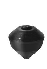 Manual Clamp Accessories 7.5 Manual Accessories Neoprene Caps Slip on head of hex-head spindles Hardness: 60-70 Shore A Temperature range: -40 C to 105 C [-40 F to 220 F]. d Part No.