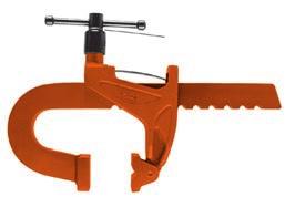 8.6 CARVER Clamps C-Style Product Overview Features: Operation is very simple.