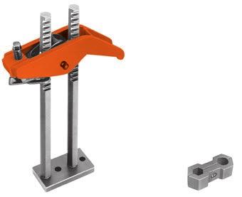 8.10 CARVER Clamps T-Slot Style Product Overview Features: These clamps provide rapid height adjustment and positive holding.