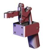 9.21 Pneumatic Clamps Series 817, 827 Product Overview Features: Dual mounting surfaces for maximum flexibility Sensor ready for round or T-slot style sensors Built-in flow restriction eliminates