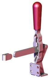 1.17 Vertical Hold Down Clamps Series 207 Product Overview Features: Largest selection of arm and mounting options Low profile T-Handle version