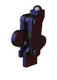 1.43 Vertical Hold Down Clamps Series 500 Product Overview Features: