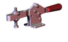 2.15 Horizontal Hold Down Clamps Series 237 Product Overview Features: Low profile Large handle clearance in the open position.