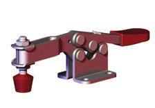 Horizontal Hold Down Clamps 2.22 Series 215 Standard Clamp Dimensions -U/-USS/-UB/-S 215-U Flanged Base U-Bar [1.26] 32,0 [0.28] 7,0 [0.78] 19,7 M6 OR 1/4 IF SUPPLIED OPENING [0.50] 12,7 [1.