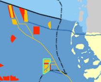 Schleswig-Holstein s Offshore Projects Amrumbank West 80 WT, 400 MW Distance to shore: 36 km Nordsee Ost 80 WT,