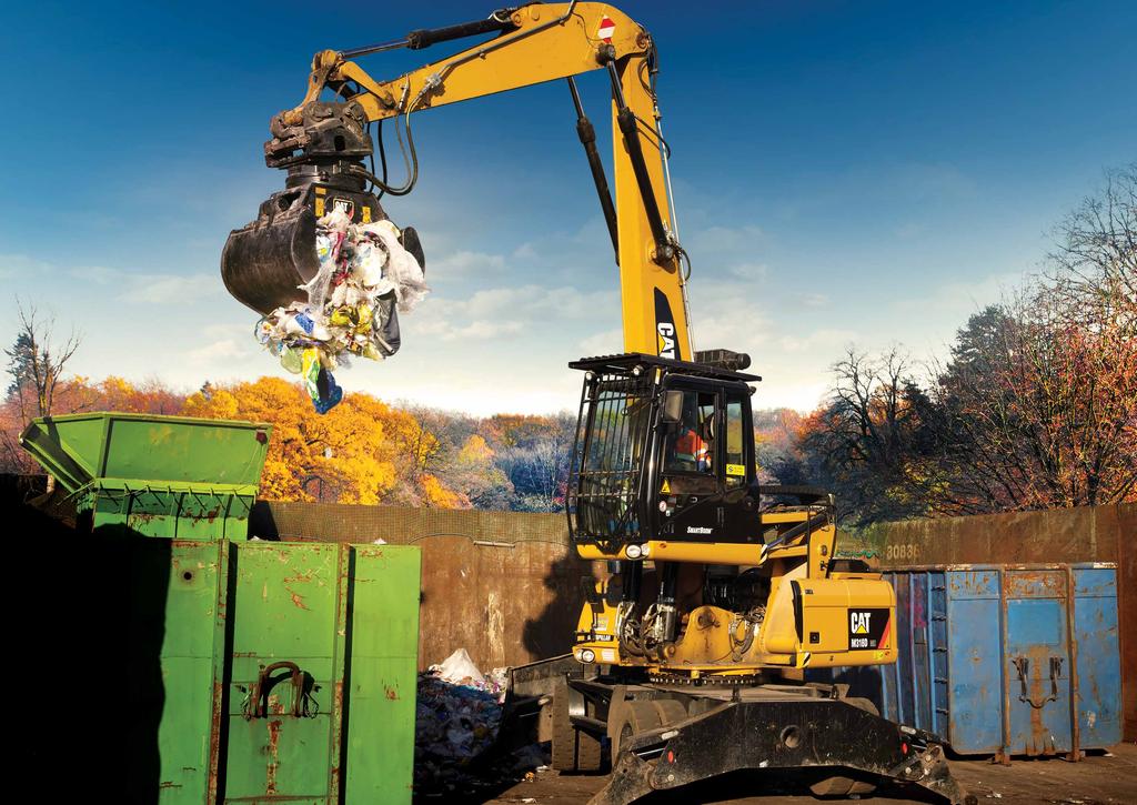 DEDICATED for waste 25% The MORE VOLUME G300-series includes a model that is dedicated to waste handling: the G315B WH.