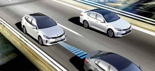 Autonomous Emergency Braking AEB ('GT-Line S') Kia's Autonomous Emergency Braking (AEB) technology is dedicated to delivering driving pleasure and the utmost in passenger and pedestrian safety, by