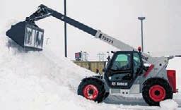 handler is the smart choice for keeping parking lots, driveways and sidewalks clear of snow and ice.