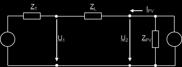 + (I PV Z L sin(φ + θ))² U 2 = U 1 ² + 2U 1 I PV Z L cos φ + θ + (I PV Z L )²
