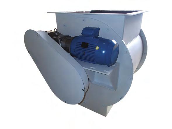 BPS custom-fabricated airlocks work beneath your cyclone dust collector to maintain
