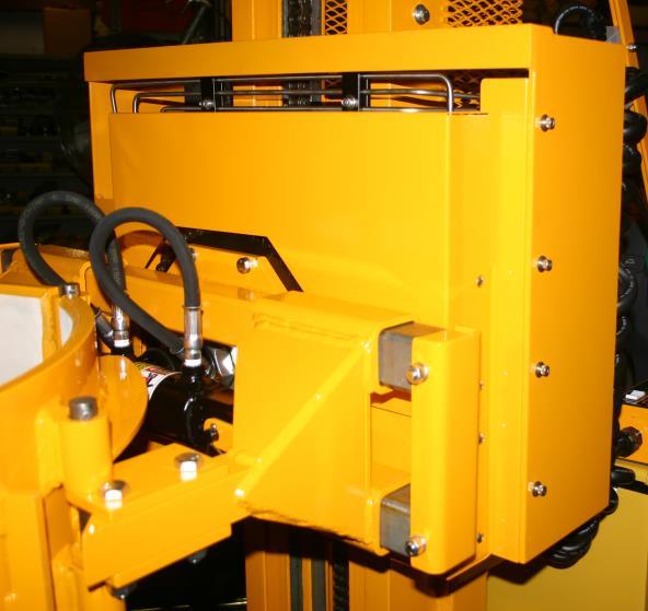 HEAVY-DUTY GUARDING FOR HYDRAULIC COMPONENTS Now standard for