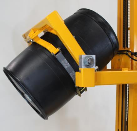 All strap rotators can secure drum diameters from 9" to