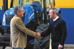Trained to give you the best support Your dedicated New Holland dealer technicians receive regular training updates.