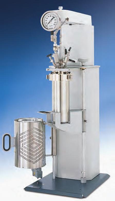 Equipment for Use in Potentially Ignitable Atmospheres O p t i o n a l F i t t i n g s 7 Parr reactors are typically equipped with totally enclosed variable speed motors, electric heaters, and