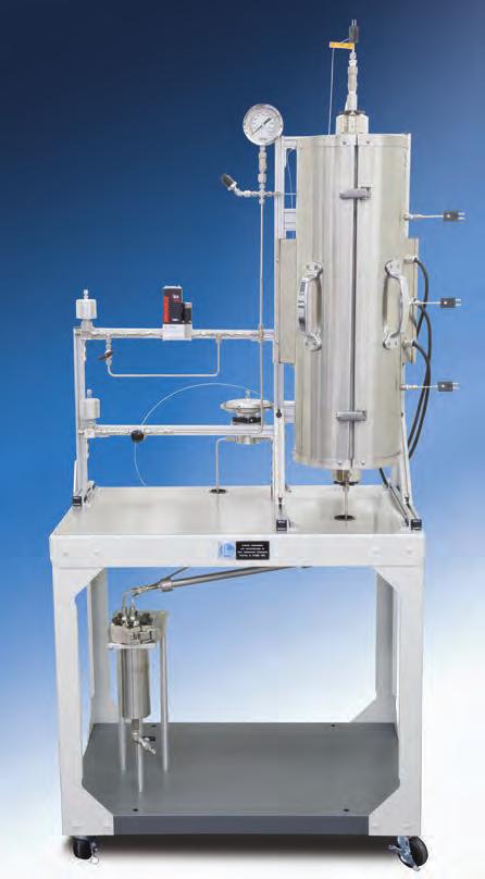 Series 5400 Continuous Flow Tubular Reactor Systems Series Number: 5400 Type: Bench Top or or Floor Stand Vessel Sizes, ml: 5 ml - 1000 ml Standard Pressure Rating MAWP, psi (bar): 1500 (100) 3000