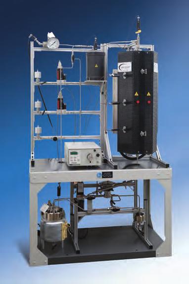 This system has three 250 ml reactors operating in parallel and controlled by a 4871 Process Controller with operator interface on a single PC.