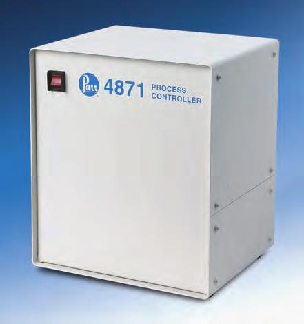 It can datalog and be operated remotely from a PC. The Model 4848B Reactor Controller is an expanded reactor controller.