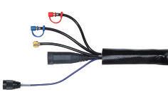 Cold Wire Feeder System ABIDRIVE-CW Intermediate cable assembly TIG intermediate cable assembly (L=2.00 m), liquid cooled Current Control cable Inert gas Coolant Details Part-No.