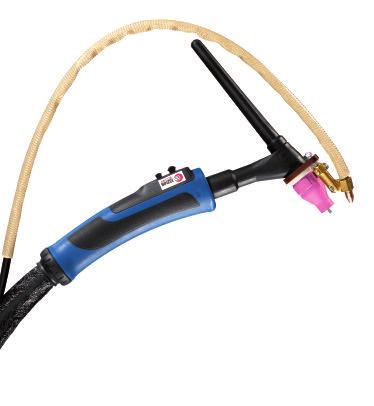 TIG Welding Torches ABITIG and ABITIG - MT with cold wire feed liquid cooled The ABITIg cold Wire feeding can be perfectly adjusted to any application due to the possibility of the three-dimensional