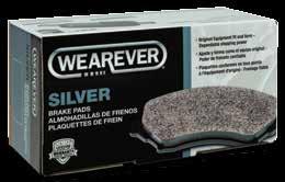 formulas Wearever Silver Brake Pad Shim