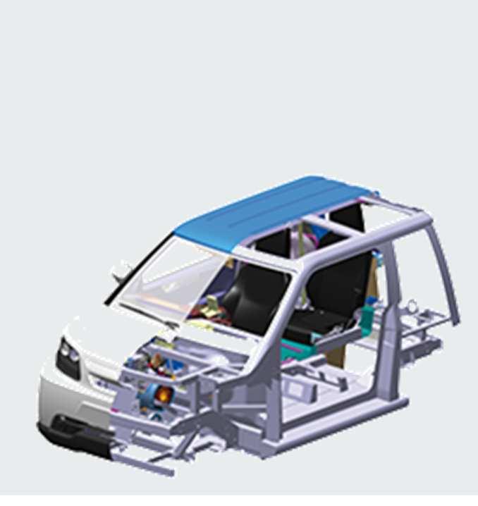 construction of car body purpose design (large