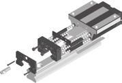 The Types of Linear Rail System Linear Rail System SBG standard Standard SBC linear rail system.