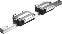SBI High-load Linear Rail System Circular arc groove Two point contact structure of circular arc groove. It keeps the function of self-aligning and smooth rolling performance.