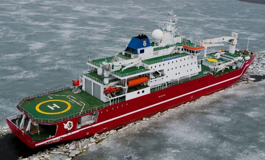 Rauma Shipyard has built the Finnish multipurpose icebreakers Fennica (1993) and Nordica (1994), all Finnish Navy surface combatants since 1991, the ice-going Polar Research and Supply Vessel S. A.