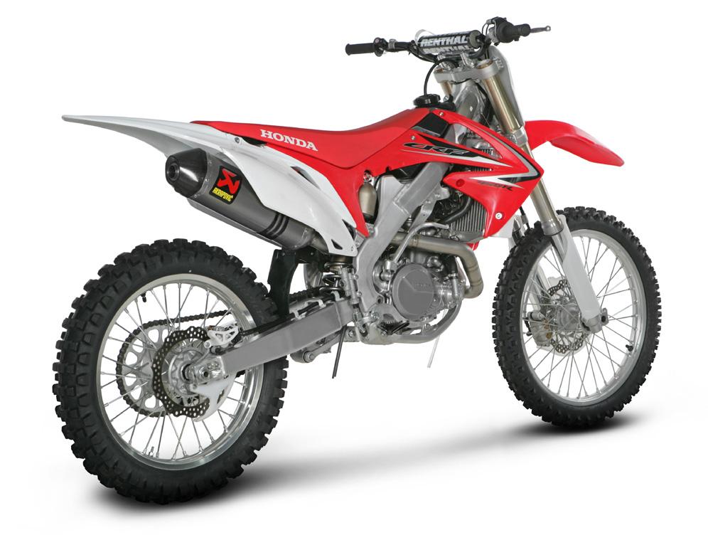 HONDA CRF 450 R (2009) RACING & EVOLUTION EXHAUST SYSTEM The Akrapovic Racing and Evolution complete exhaust systems are the flagships of our product lines.