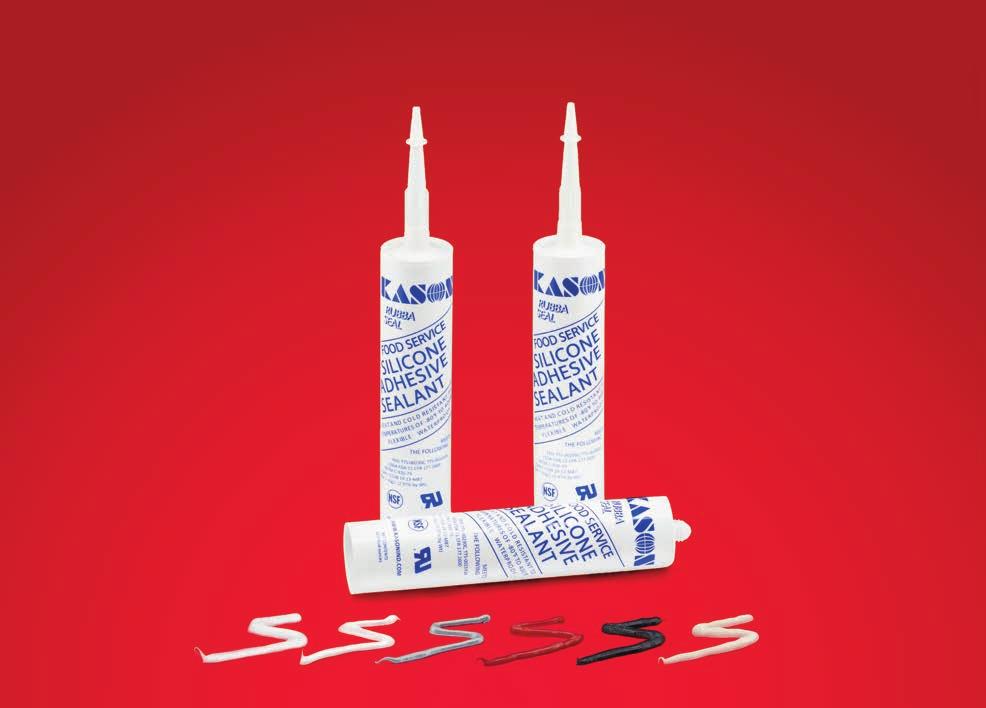 3700 SERIES RUBBASEAL SILICONE SEALANT HI-TEMP TO 500 FOR HI- AND LO-TEMP FOODSERVICE USES Premium grade, fully certified silicone adhesive sealant outperforms cheap hardware store brands Waterproof