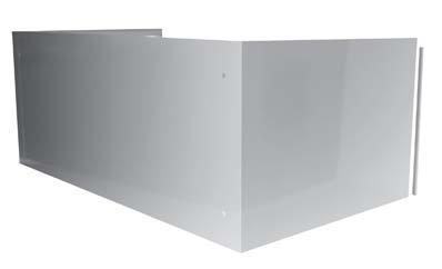 Options Ceiling Enclosures/Lattice Assembly 52001 Series Ceiling Enclosures The 52001 SERIES ceiling enclosures provide a professional, finished design in any setting.