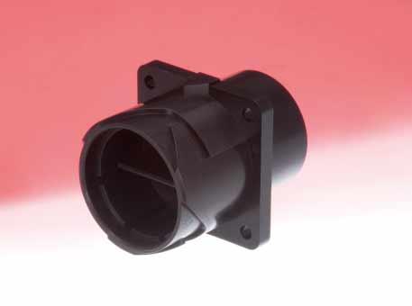 3 Position Type Receptacle (Panel mount version) Part No. HRS No. No. of contacts HR41-25WBR-3PC 141-0006-0 3 Note : The above products can be mated with male contacts.