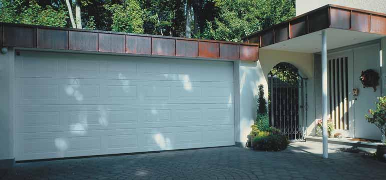 Ideal for Modernizing Old Garages OLD VERSUS NEW ENERGY EFFICIENT, SAFE, COMFORTABLE, STYLISH If your old door is past its best, replace it with a new and modern sectional door from Teckentrup.