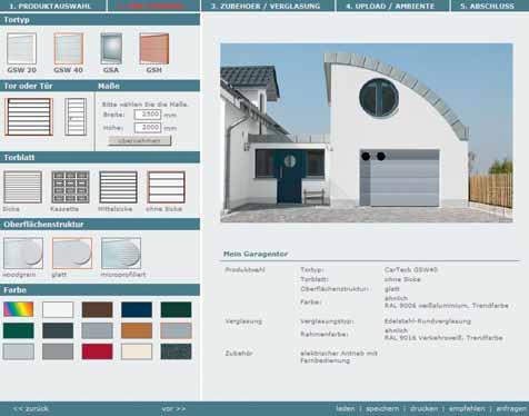 Choose from a Wide Range of Designs UNLIMITED DESIGN OPTIONS ALSO ONLINE Teckentrup sectional doors suitable for every style Design your new door according to your individual wishes.