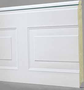 Classic Panelled (Georgian/Cassette) Door 40 MM THICK STEEL SECTIONS DOUBLE SKINNED, HEAT INSULATED DUE TO HIGH