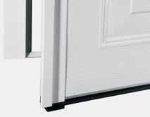 main garage door. Door panels match the door. With 3-sided circumferential, double rebate seal.