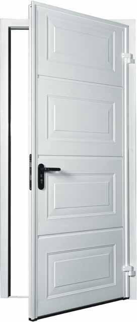 Double seal In addition to the circumferential seal of the door leaf, the door frame is also provided with