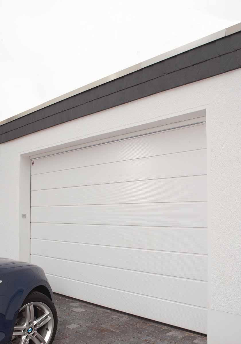 Brand Name Quality Sectional Doors COMFORTABLE, SAFE AND INDIVIDUAL Meet all the safety requirements and provisions of EN 13241-1 Teckentrup garage sectional doors set