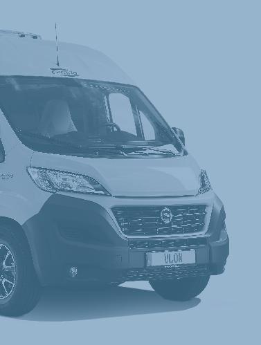 A powerful unit: The vehicle is a Fiat Ducato Multijet fitted with up to 177 BHP and four intelligent layouts behind the doors.