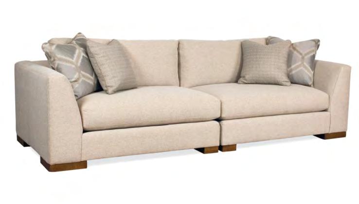 Home Elegance Sectionals Sims Sectional Series LTD5205-62 SIMS LAF LOVE SEAT Overall: W54 D42 H34 Inside: W46 D25 H15 Seat