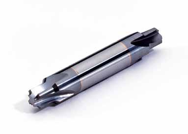 PROMAX s 2 flute Corner Rounders produce a convex form on materials ranging from aluminum to high temperature alloys, while 4 flute tools produce a convex form on low and high carbon steels,