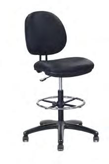 adjustment Ergonomic seat & back Soft-touch arms Synchronous seat & back Lumbar support Tilt