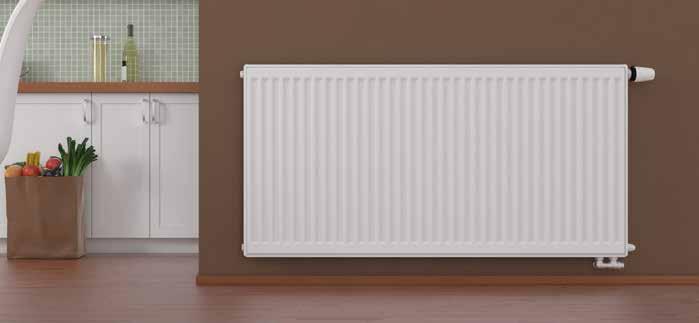 DESIGN VERSIONS for everyone RADIK RC PLAN The panel radiator in the version PLAN with a flat front panel, and in the version VENTIL