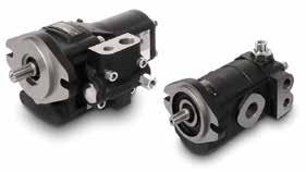 Cast iron body gear pumps and motors KAPPA series Gear pumps and motors made of cast iron in two pieces.