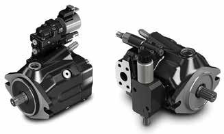 Variable displacement axial piston pumps MVP and MVPD series Variable displacement axial piston pumps swash plate design ideally suited for open circuit in mobile hydraulic applications.