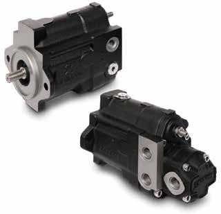 Variable displacement axial piston pumps PLATA SVP DVP series Variable displacement axial piston pumps swash plate design for open circuit applications.