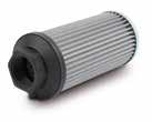 Filters and accessories Suction filters The tank submerged suction filters are designed to be fitted directly on pump intake and provide versatility to safeguard the hydraulic components from