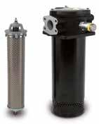 Filters and accessories Tank mounted return line filters These filters are specifically designed to be directly connected on the hydraulic circuits return line and provide versatility to safeguard